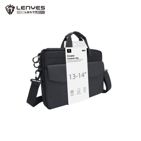 Maletín Lenyes LB577 para Portátil 13-14" | Bandolera y Partner de Viaje