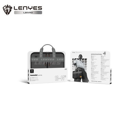 Maletín Lenyes LB590 para Portátil 13-14" | Diseño Innovator y Tejido 500D