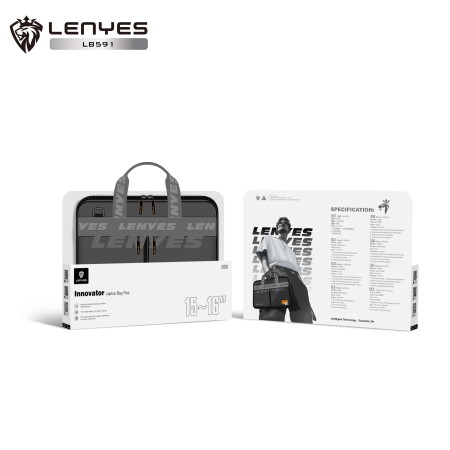 Maletín Profesional Lenyes LB591 para 15-16" | Diseño Táctico y Tejido 500D