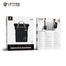 Mochila Innovator Lenyes LB597 | Cierre Roll-Top y Tejido Táctico 500D