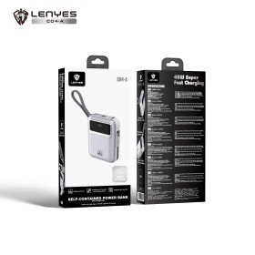 Power Bank Lenyes C04-A 10000mAh | Carga Ultra Rápida 45W PD y QC