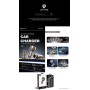 Cargador de Coche Lenyes CA64 | Aleación de Aluminio PD 30W + QC 18W