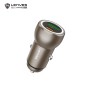 Cargador de Coche Lenyes CA64 | Aleación de Aluminio PD 30W + QC 18W