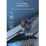 Transmisor FM Lenyes CA813 | Cargador 15W con Cables Integrados 3-en-1