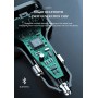 Transmisor FM Lenyes CA813 | Cargador 15W con Cables Integrados 3-en-1