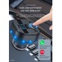 Transmisor FM Lenyes CA813 | Cargador 15W con Cables Integrados 3-en-1