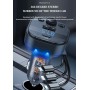 Transmisor FM Lenyes CA813 | Cargador 15W con Cables Integrados 3-en-1