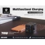 Adaptador de Viaje Lenyes LCH33 70W GaN II | Carga Ultra Rápida Laptop