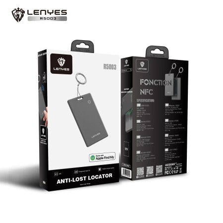 Localizador Lenyes R5003 | Rastreador GPS Inteligente compatible con Apple Find My