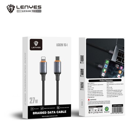Lenyes LC528TC-I al por Mayor - Cable USB-C a Lightning 27W | WePhone
