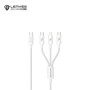 Cable 3-en-1 Lenyes LC521 | USB-C a USB-C 60W y Lightning 27W