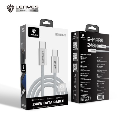 Lenyes LC550 240W al por Mayor - Cable USB-C de Máxima Potencia | WePhone