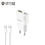 Pack Lenyes LCH11-EU GaN 20W + Cable USB-C a USB-C | WePhone