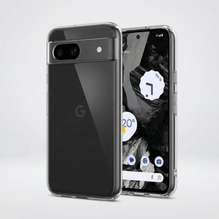 PIXEL 8A Funda de Gel TPU Transparente 1.5mm ALTA CALIDAD