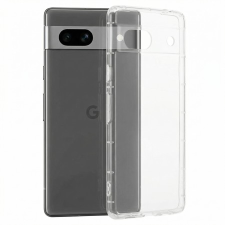 PIXEL 7A Funda de Gel TPU Trasparente 1.5mm ALTACALIDAD