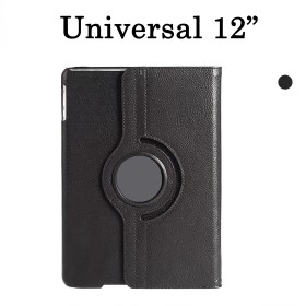 Funda 360º Universal 12" | Soporte Vertical/Horizontal y Auto-Sleep | WePhone Mayorista