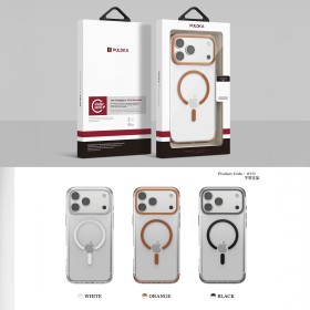 Funda PULOKA Crystal Shield 04 MagSafe iPhone 17 Pro · Protección Metálica | Wephone