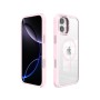 Funda para iPhone 16 Transparente con Marco Metálico y MagSafe