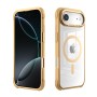 Funda para iPhone 17 Air Transparente con Marco Metálico y MagSafe