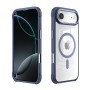 Funda para iPhone 17 Air Transparente con Marco Metálico y MagSafe