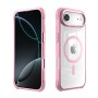 Funda para iPhone 17 Air Transparente con Marco Metálico y MagSafe