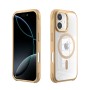 Funda para iPhone 17 Transparente con Marco Metálico y MagSafe