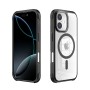 Funda para iPhone 17 Transparente con Marco Metálico y MagSafe