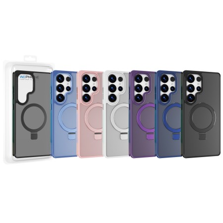 Funda Mate Yado Ahumado MagSafe con Soporte Samsung S26 Ultra | Wephone Mayorista