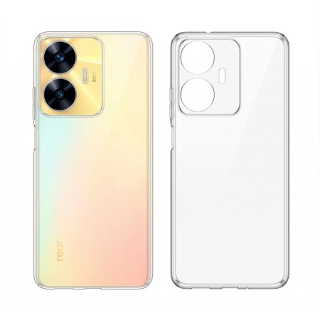 REALME C55 Funda de Gel TPU Transparente 1.5mm ALTA CALIDAD