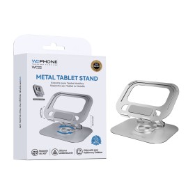 Soporte Tablet Metálico WC22 | Rotación 360° | WePhone España