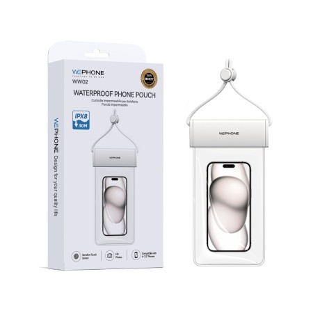 Funda Móvil Sumergible WW02 | IPX8 30m | WePhone Mayorista