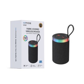 Altavoz Bluetooth WM05 | Luces RGB | Revestimiento Tela | WePhone