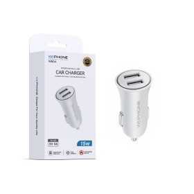 Cargador Coche WB04 Dual USB | 15W 3A | WePhone Mayorista