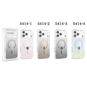 Funda Magsafe Transparente Degradada y Antiamarilleo iPhone 17 Pro