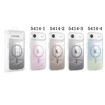 Funda Magsafe Transparente Degradada y Antiamarilleo iPhone 17 Air