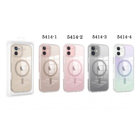 Funda Magsafe Transparente Degradada y Antiamarilleo iPhone 12