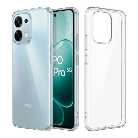 Oppo A6 Pro Funda de Gel TPU Transparente 1.5mm ALTA CALIDAD