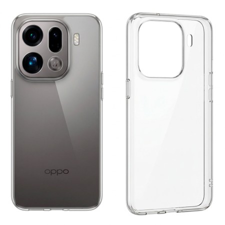 Oppo Find X9 Pro Funda de Gel TPU Transparente 1.5mm ALTA CALIDAD