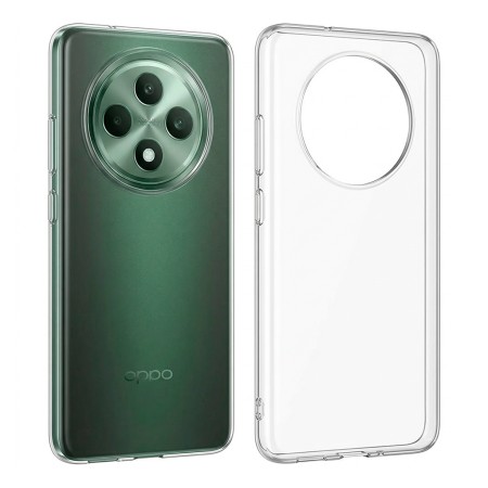 OPPO RENO 12F 5G Funda de Gel TPU Transparente 1.5mm ALTA CALIDAD