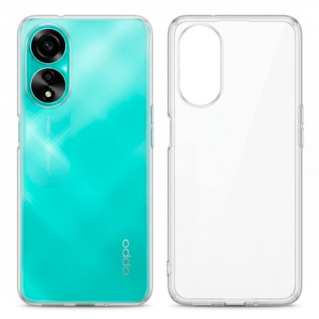 Oppo A78 4G Funda de Gel TPU Transparente 1.5mm ALTA CALIDAD