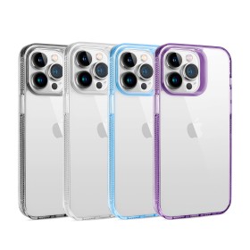 Funda Transparente Reforzada iPhone 14 Pro Max | Wephone Mayorista