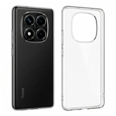 Carcasa de Silicona Transparente Redmi Note 14 Pro 4G
