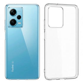 Funda de Silicona Transparente redmi Note 12 Pro Plus 5g