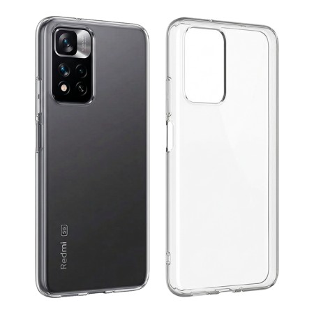 Carcasa de Silicona Transparente Redmi Note 11 Pro