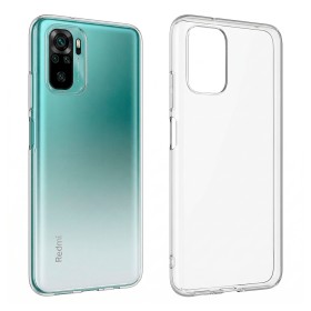 Carcasa de Silicona Transparente Redmi Note 10 4G