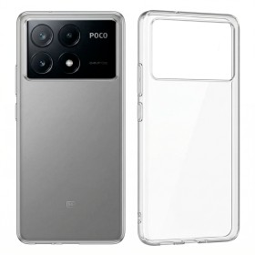 POCO X6 PRO Funda de Gel TPU Transparente 1.5mm ALTA CALIDAD