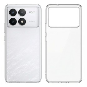 POCO F6 PRO Funda de Gel TPU Transparente 1.5mm ALTA CALIDAD