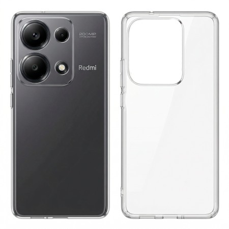 Funda de Silicona Transparente Redmi Note 13 Pro 4G