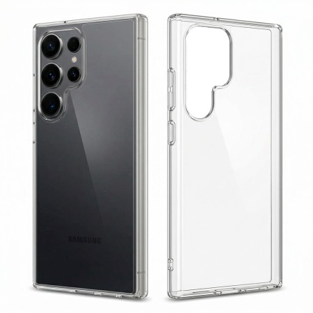 SAMSUNG S25 ULTRA Funda de Gel TPU Transparente 1.5mm ALTA CALIDAD