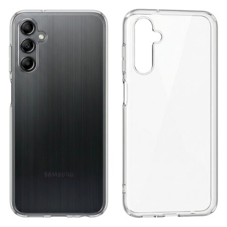 SAMSUNG A14 Clear TPU Gel Case 1.5mm HIGH QUALITY
